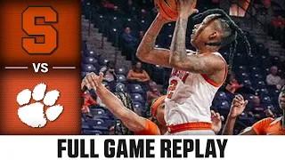 Syracuse vs. Clemson Tech Full Game Replay | 2022-23 ACC Women’s Basketball