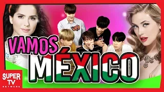 Idol coreano reacciona a actrices mexicanas