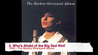 Barbra Streisand Highest Head Note D6 (in studio)