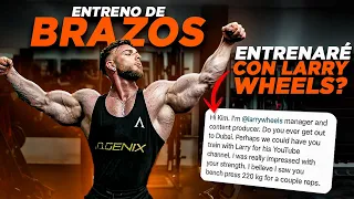 RUTINA DE BRAZOS COMPLETA biceps y triceps  | LARRY WHEELS quiere que entrene con EL !!