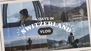 4 Days in Switzerland | VLOG | Solo Trip to Bern, Grindelwald, Interlaken, Lausanne, Gruyere, Luzern