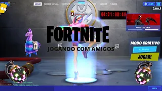 FORTNITE - RECUPEREI MINHA CONTA TEMPORADA 3 !! + JOGANDO COM AMIGOS