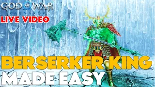 Easiest Way to Defeat the Berserker King - God of War Ragnarok