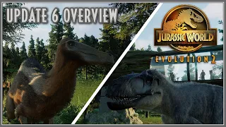 NEW DINOS & BIGGER MAPS!!! | Jurassic World Evolution 2 | Free Update 6 + Feathered Species DLC