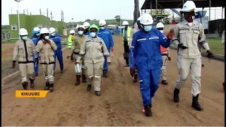 Kikuube kingfisher oil field - Kasaija appreciates work done, warns saboteurs of  development