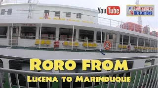 Roro Ferry from Lucena to Marinduque