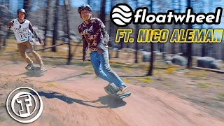 We had to fly him out to try this board // Nico Aleman Floatwheel in Tahoe