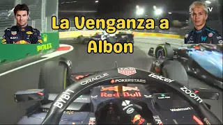 Así fue La venganza de Checo Pérez a Alex Albon | Gran Premio Singapur