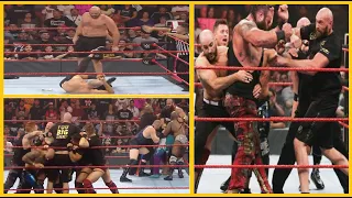 TYSON FURY vs BRAUN STROWMAN BRAWL ON WWE RAW!!