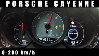 2015 Porsche Cayenne S 4.2 V8 Diesel 0-200 km/h Acceleration Przyspieszenie
