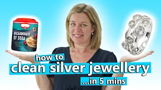 How to clean silver jewellery in just 5 minutes - quickly remove tarnish