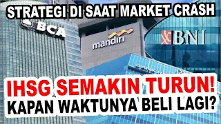 Kapan Boleh Beli Saham Lagi Saat IHSG Anjlok? Analisa Beli & Average Down Saham BBCA BBRI BBNI BMRI