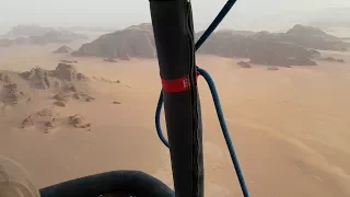 Balloon Flight over Wadi Rum Desert , Jordan