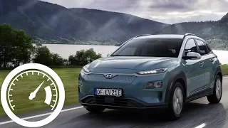 Hyundai Kona Electric 64 kWh acceleration: 0-50 km/h, 0-100 km/h, max speed :: [1001cars]