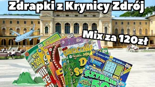 Zdrapki Lotto 🎲 Zdrapki za 120zł z Krynicy Zdrój ⛰⛲ Coś wpadło! 🤑