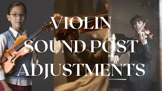 Your Guide To Violin Sound Post Adjustments | Robert Cauer Violins