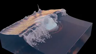 Attempt at a little iceberg in some big waves