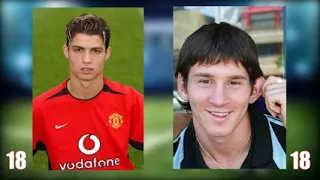 Cristiano Ronaldo vs Lionel Messi Transformation From 1 To 33 Years