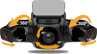 6 Best 3 Channel Camera Dashcam (Front + Rear + Cabin)