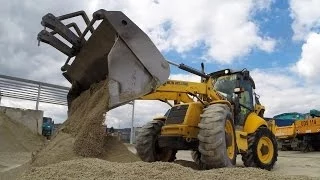 My first GoPro video with New Holland backhoe