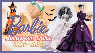Barbie Halloween Dolls! 🎃 Complete Collection! (Every Doll from 1996 to 2016)
