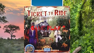Ticket to Ride: The Heart of Africa Game Play 3