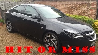 Hire Car Hit or Miss - Vauxhall Insignia SRi