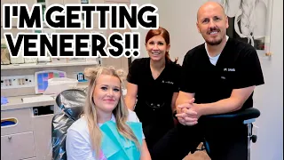 I'M GETTING VENEERS! | First Appointment | Teeth Prep | Smile Texas