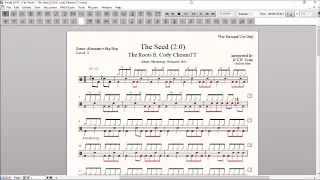 Drum Score World (Sample) - The Roots - The Seed 2.0 ft  Cody ChesnuTT