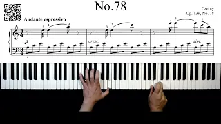 Czerny - Op. 139, No. 78- 9,100pts