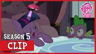 Spike Takes Care Of Twilight (Princess Spike) | MLP: FiM [HD]