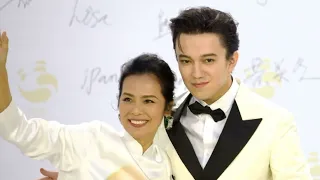 ✅ Dimash and Wei Wei on the Green Carpet of the Golden Panda Awards, China