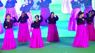 ALLURING GIRLS DANCE PERFORMANCE | Kannile Kannile | Akshera Yuva, Karur | 11th Annual Fest, 2023