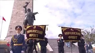 На Саур-Могиле отпраздновали 70-ю годовщину освобождения Донбасса