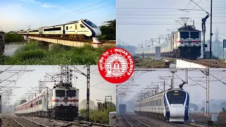 Need For Speed: High Priority Trains of Indian Railways Speeding at 130 kmph in Delhi-Ambala Route.!