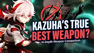 Kazuha's BEST WEAPON? (Freedom Sworn WORTH It?) Build Guide & Comparison | Genshin Impact 2.8