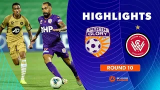 Highlights: Perth Glory v Western Sydney Wanderers FC – Round 10 Hyundai A-League 2019/20 Season