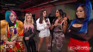 Bianca Belair, Alexa Bliss, Asuka & Mia Yim Backstage: Raw November 14 2022