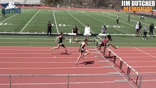 2022 Jim Dutcher - Women's 100m Hurdle Prelims