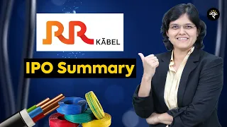 RR Kabel Limited IPO Summary | CA Rachana Ranade
