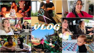 SAÇLARIMI KESTİRDİM💇🏼‍♀️ÖZÜR DİLERİM🥹DOĞUM GÜNÜ SÜRPRİZİ-SONUNDA BULUŞTUK👑 GÜNLÜK VLOG #wolfcut