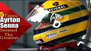 5 Times Aryton Senna Seemed The Greatest