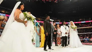 Dana Brooke & Tamina's Double Wedding: Raw April 18 2022