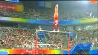 Uneven Bars Long Connection (At Least 4 Actions)