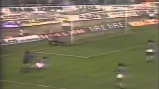 Serie A 1990-1991, day 16 Pisa - Juventus 1-5 (3 Casiraghi, 2 R.Baggio, Simeone)