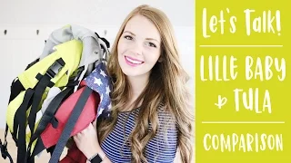 BEST Comparison of Lille Baby & Tula baby carriers - features, styles and more!