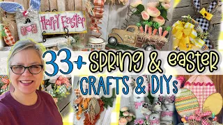 33+ Spring and Easter Crafts DIYS 🐰🥕 MEGA Collection Video of My Favorite Spring Crafts