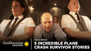 5 Incredible Plane Crash Survivor Stories 🛩 Air Disasters | Smithsonian Channel