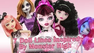 7 Doll Lines Inspired By Monster High