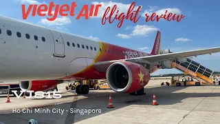 VietJet Flight Review: VJ815 Ho Chi Minh City to Singapore